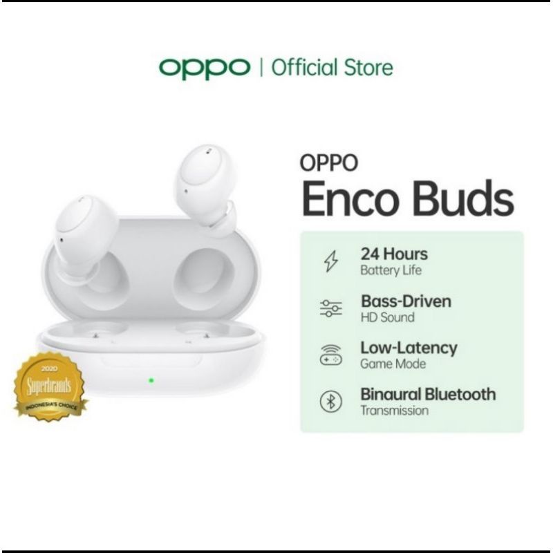TWS oppo enco Buds GARANSI RESMI OPPO