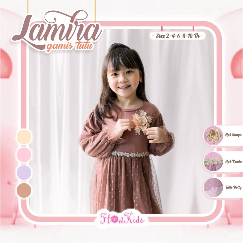 Lamira Gamis Tutu by Flowkids