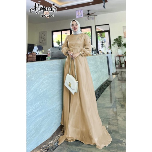 ALMASAH gamis kondangan gamis pesta muslimah