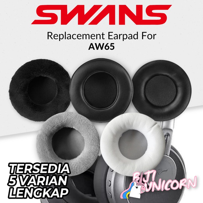 Earpad Earcup Ear Cushion HiVi Hi Vi Swan AW-65 AW65 AW 65 Busa Foam