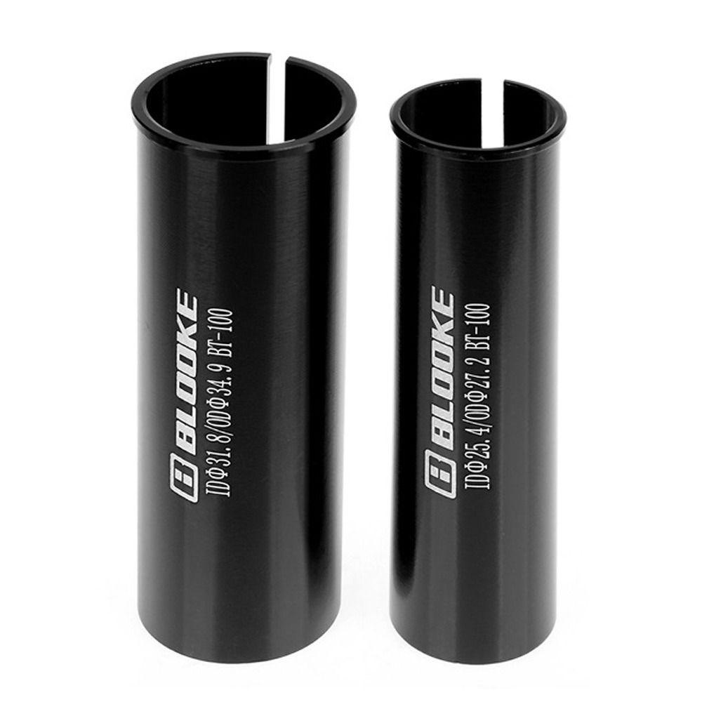 R-FLOWER 1pc Tabung Tiang Kursi Kualitas Tinggi Menyesuaikan Diameter 27.2 Aluminium Alloy Mengurangi Lengan Adapter