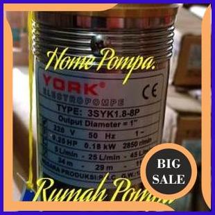 onderdil pompa submersible york 1/4hp 3" 2774N23