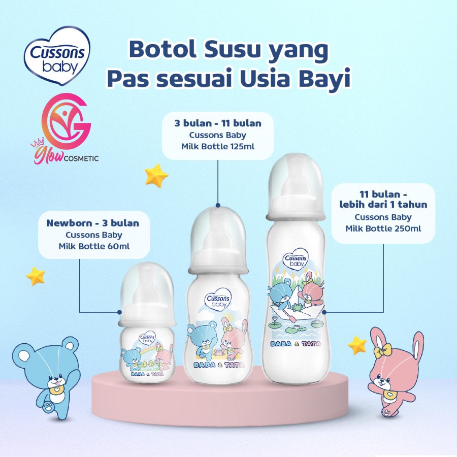 CUSSONS BABY BOTTLE BABA &amp; TATA BOTOL ODOT BAYI