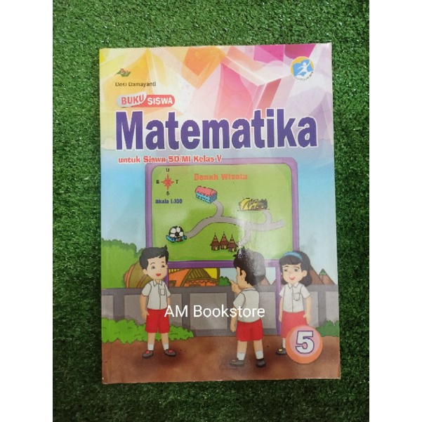 Buku paket matematika kelas 5 SD kurikulum 2013 " CV Bina Pustaka "