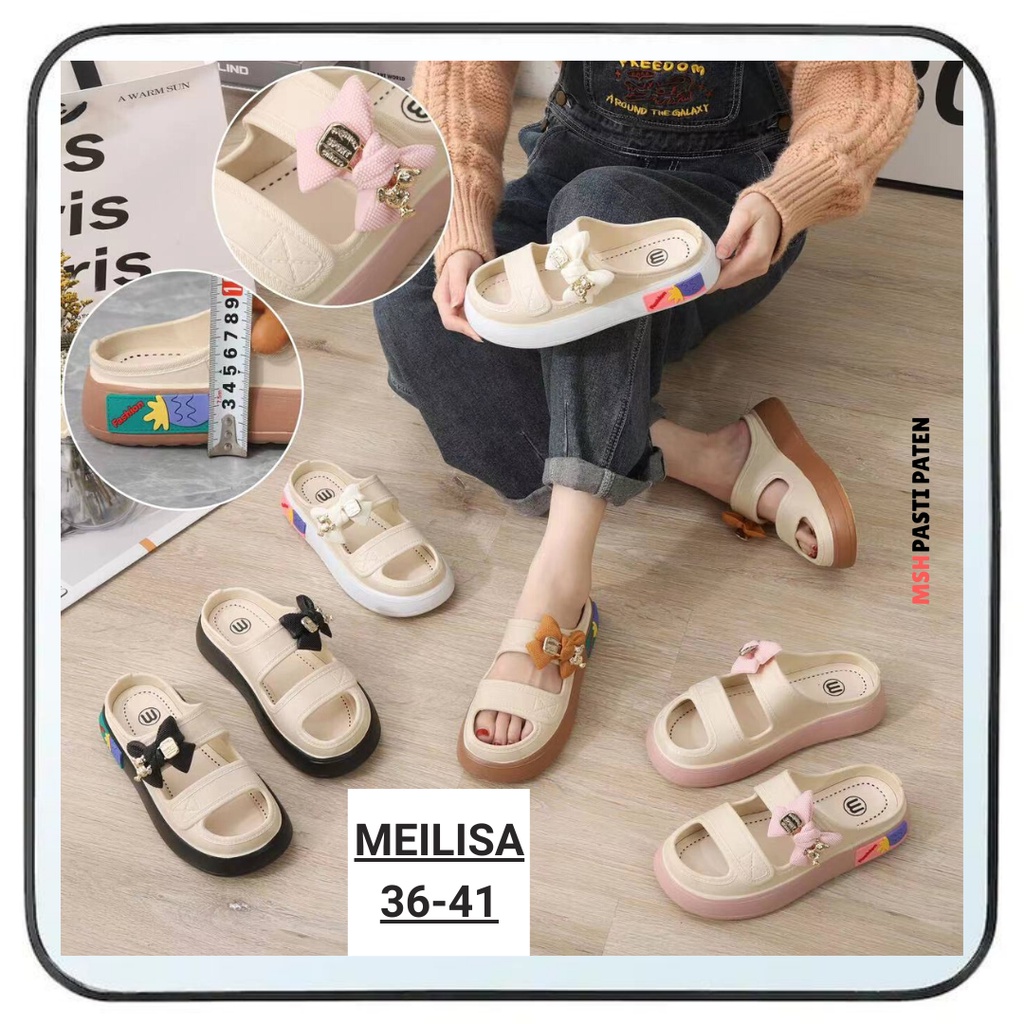 LINE TX 029 Sepatu Sandal Wanita Terbaru Sandal Jelly Import Wanita Sandal Korea