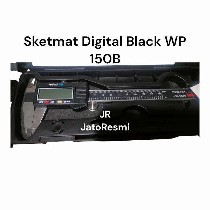 Sketmate Digital Black WP 150B Wipro Jangka Sorong Digital