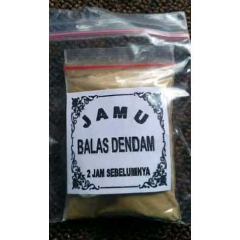 jamu BALAS DENDAM kuat dan tahan lama