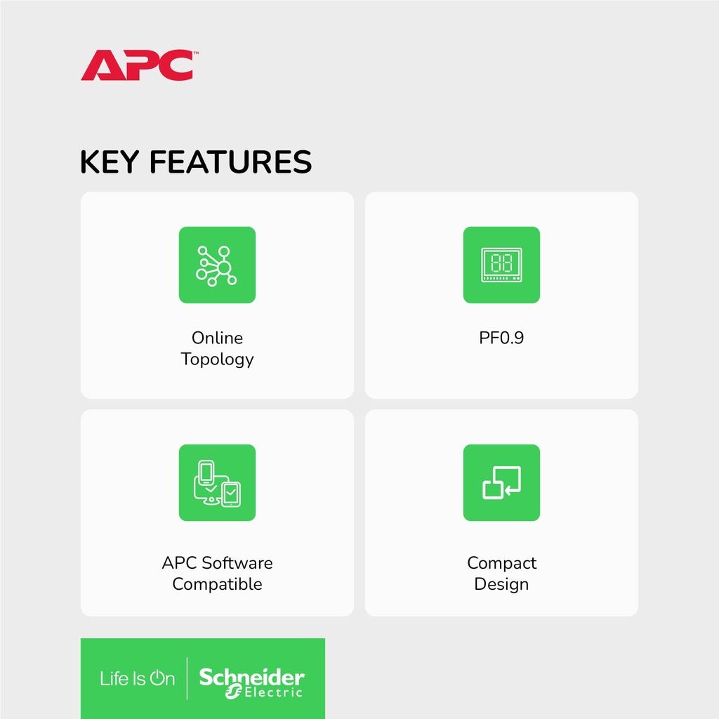 UPS APC SRV1KI Easy UPS Online SRV 1000VA 230V