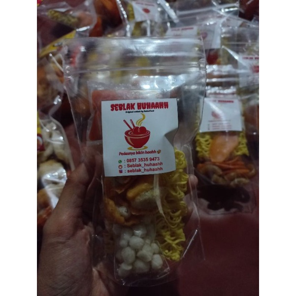 

Seblak instan paket request isian