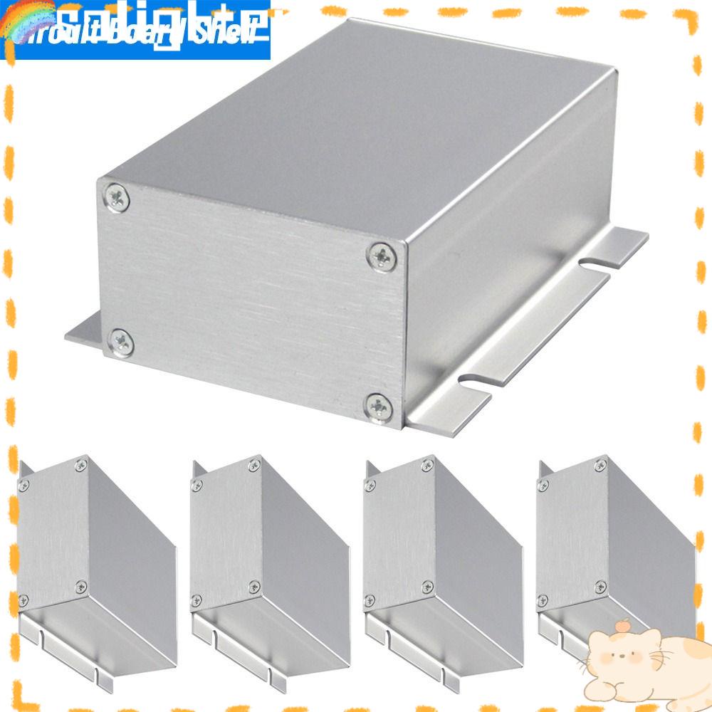 Solighter Papan Sirkuit Shell Mini Shielding Box80 * 67 * 30mm Kotak Proyek Elektronik