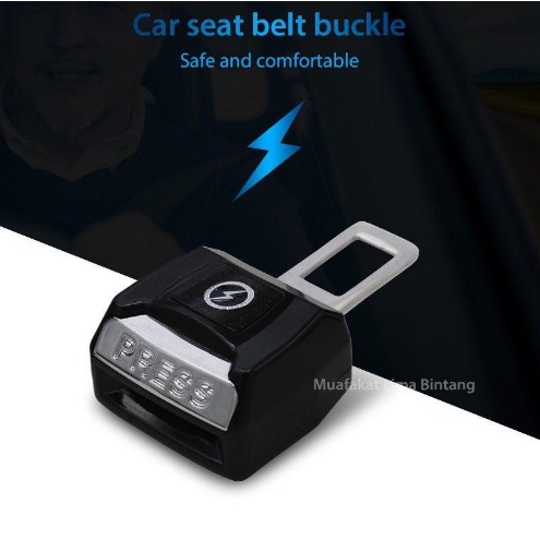 Colokan Safety Seat Belt Adaptor Buzzer Alarm Universal Stopper Mobil/Buzzer Alarm Universal Stopper Mobil