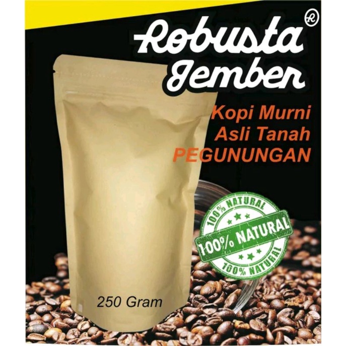 

Kopi Bubuk Robusta Murni Alami
