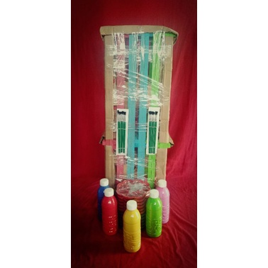 

Paket 6 meja/jagrak cat kuas palet
