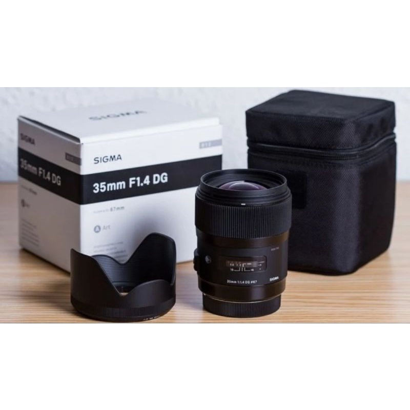 lensa sigma 35mm 1.4 art for canon