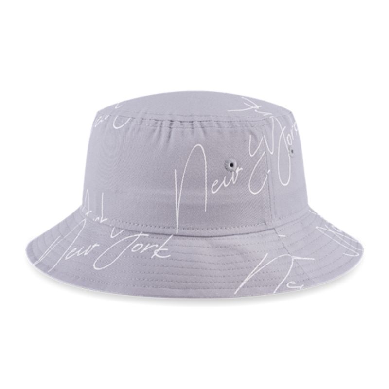 Bucket Hat New Era Cap New York Hand Script Original