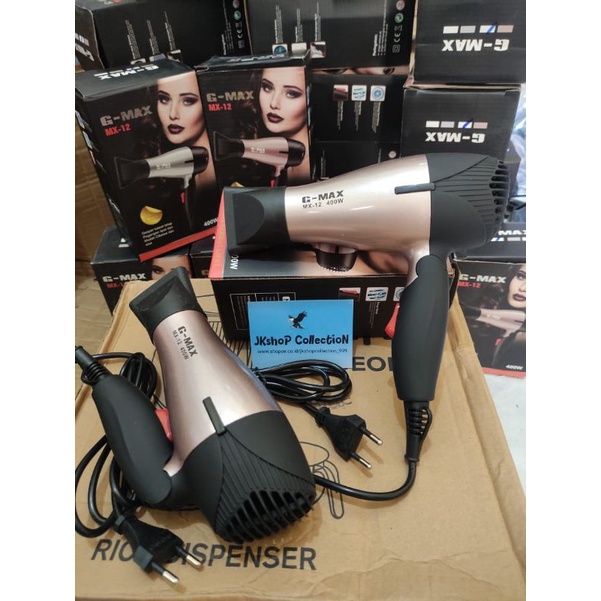 HAIR DRYER / HAIRDRYER G-MAX /PENGERING RAMBUT LIPAT