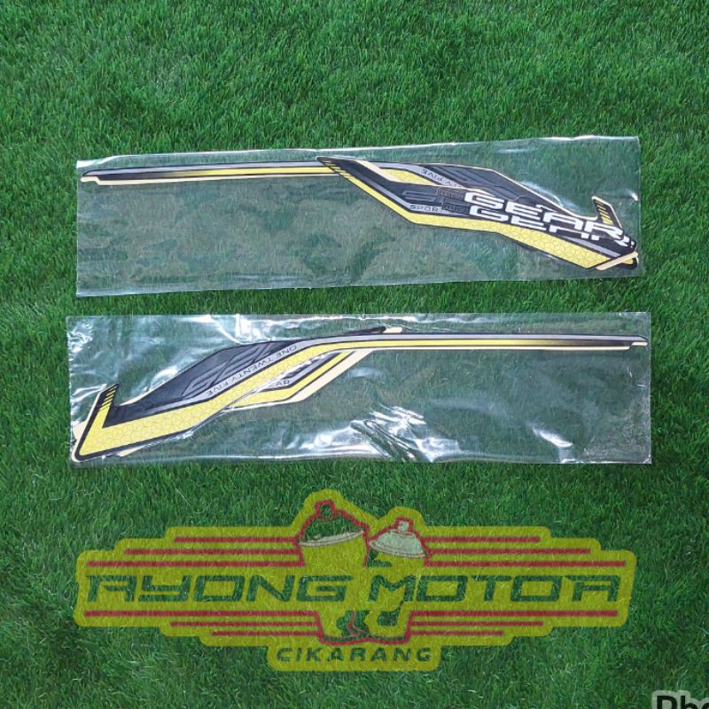 Striping Yamaha Gear 125 2022 Hitam Original