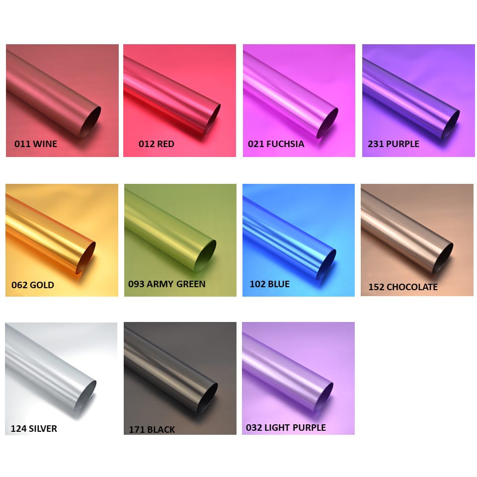 

Kertas bunga cellophone metalic