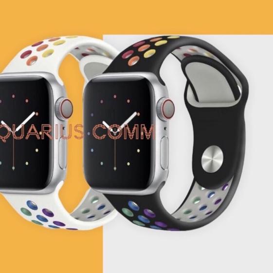 Terbaru | TD4 | APPLE WATCH 7 6 5 4 3 STRAP NIKE PRIDE EDITION TALI JAM IWATCH 7 6 5 4 3 2 1