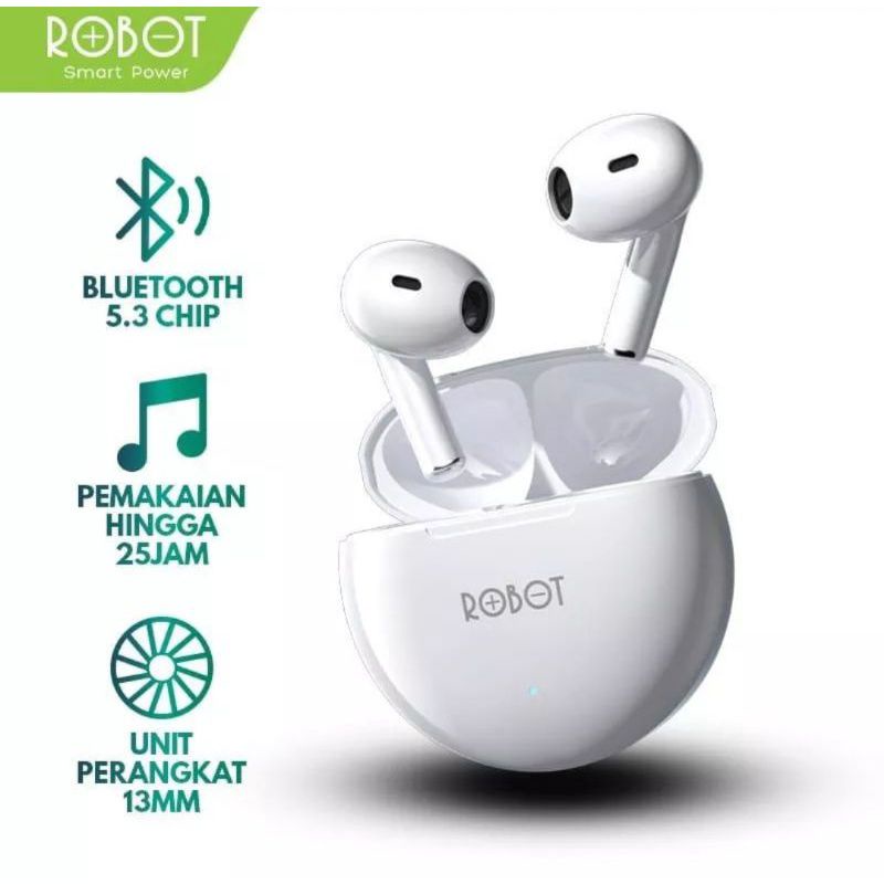 Earphone Bluetooth TWS Robot Flybuds T10