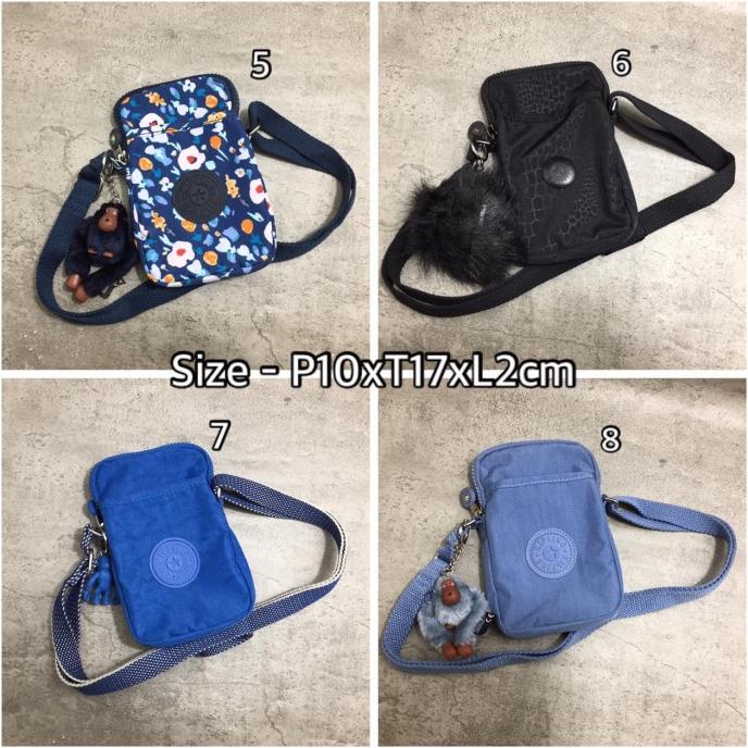 Dompet Selempang HP Crossbody Phone Bag Wanita Pria Kipling Tally