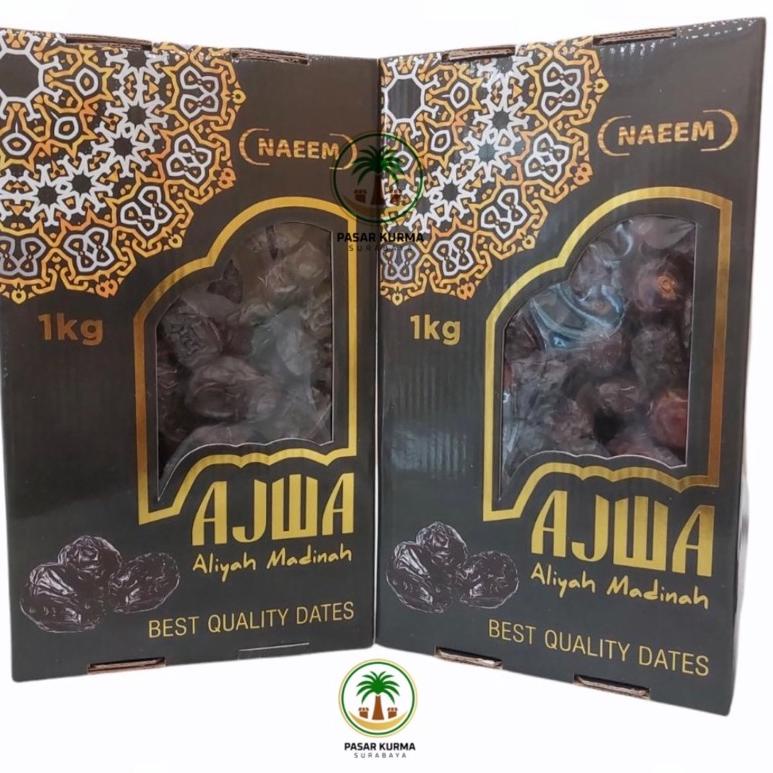 

73 Kurma Ajwa 1kg Asli Madinah / Ajwa Asli Original Kurma Nabi Premium btfbr