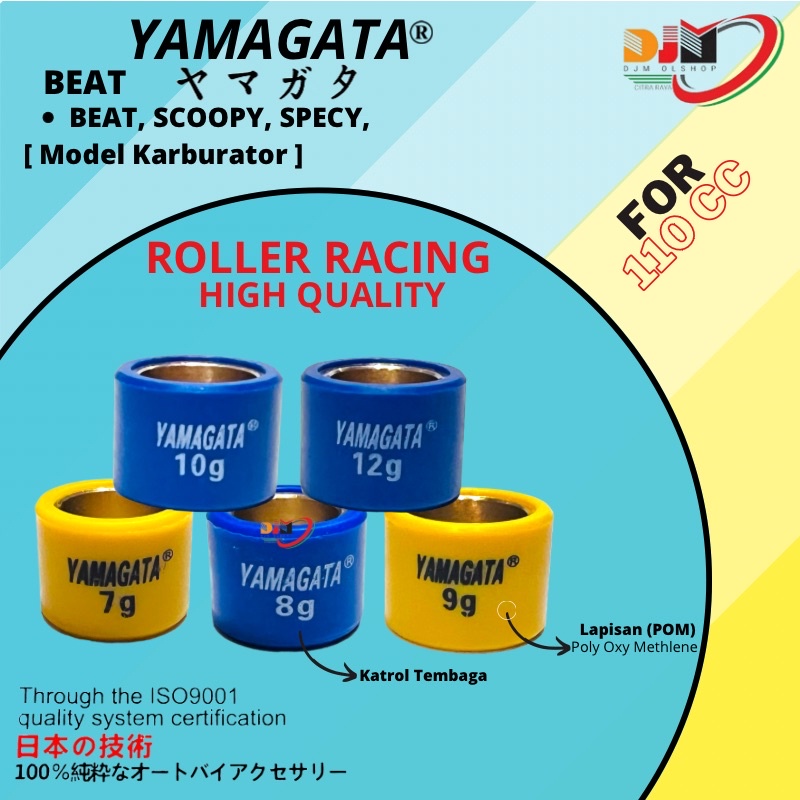 Roller Racing Beat Karbu Scoopy Karbu Specy Karbu 7 8 9 10 12gram Original Yamagata