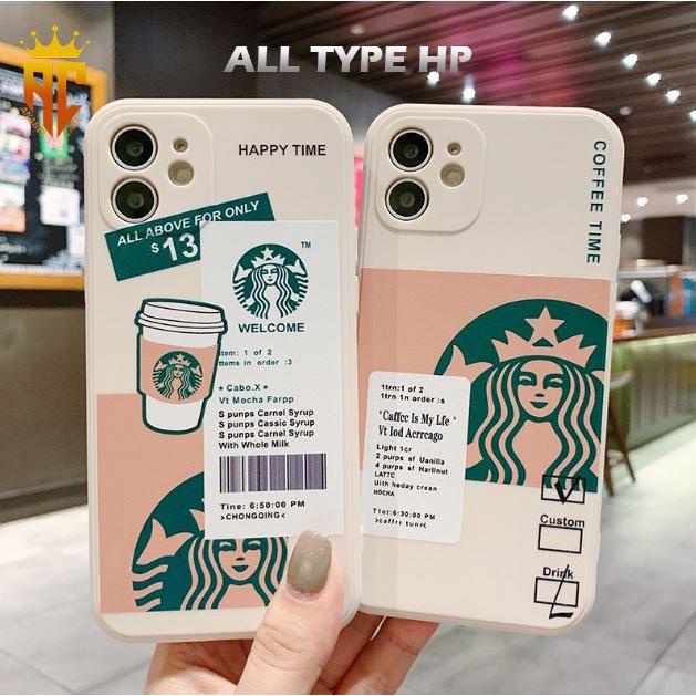 MAKMUR - [AMCAL2]CASE STARBUCKS OPPO VIVO SAMSUNG REALME REDMI XIAOMI INFINIX IPHON - ANABELCASE Mac