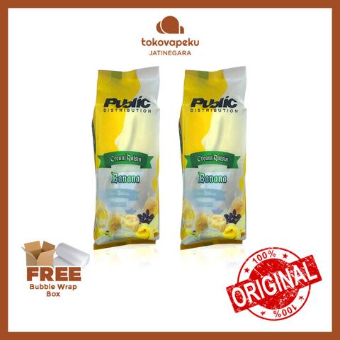 CREAM RAISIN V4 BANANA CREAM RAISIN 60ML ORI by PUBLIC DISTRIBUTION