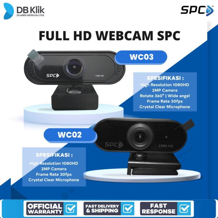 Webcam Webcam Spc Wc02 1080Hd / 2Mp Full Hd - Web Cam Spc Wc 02