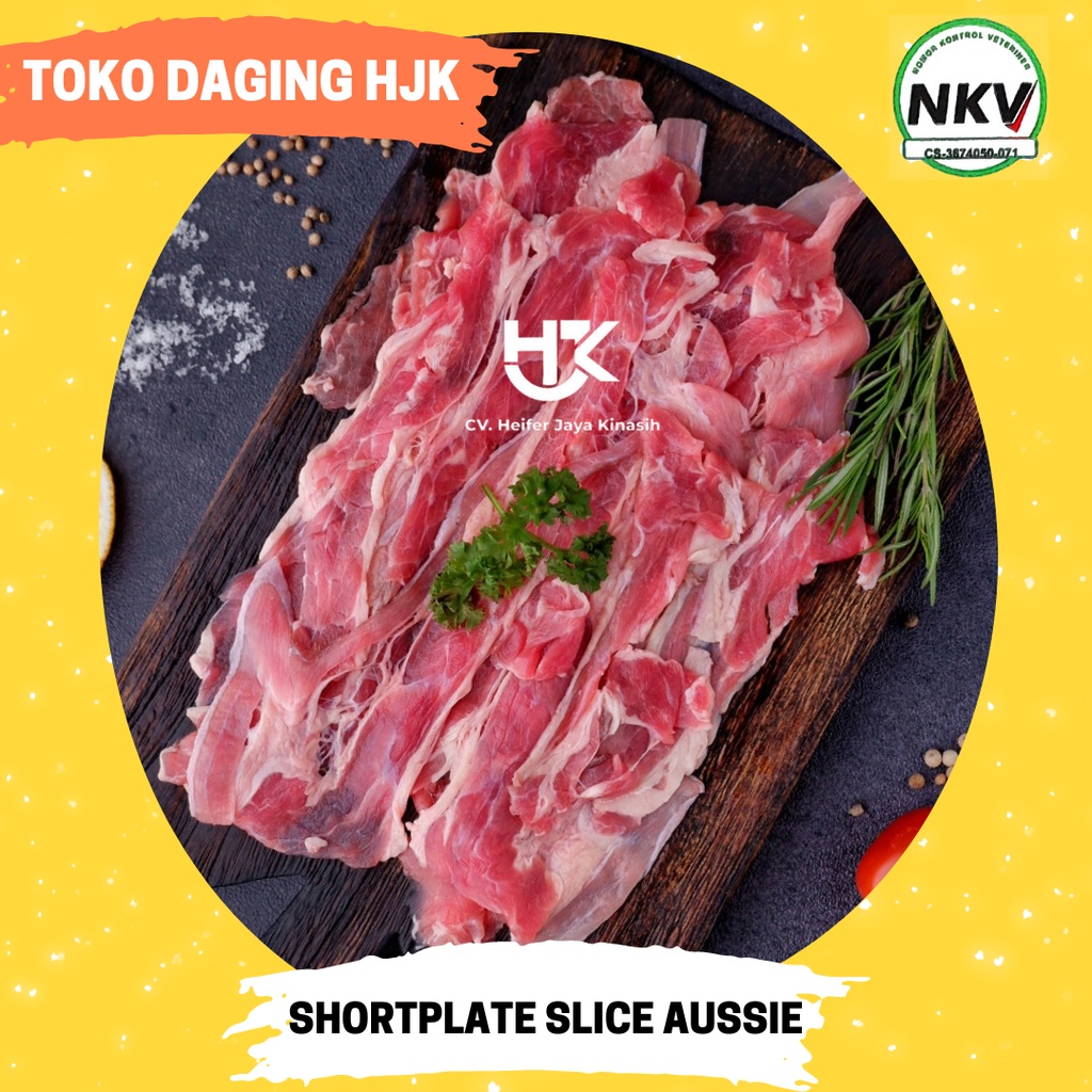 

Australia Shortplate Slice / Yoshinoya Beef Slice 500 GRAM