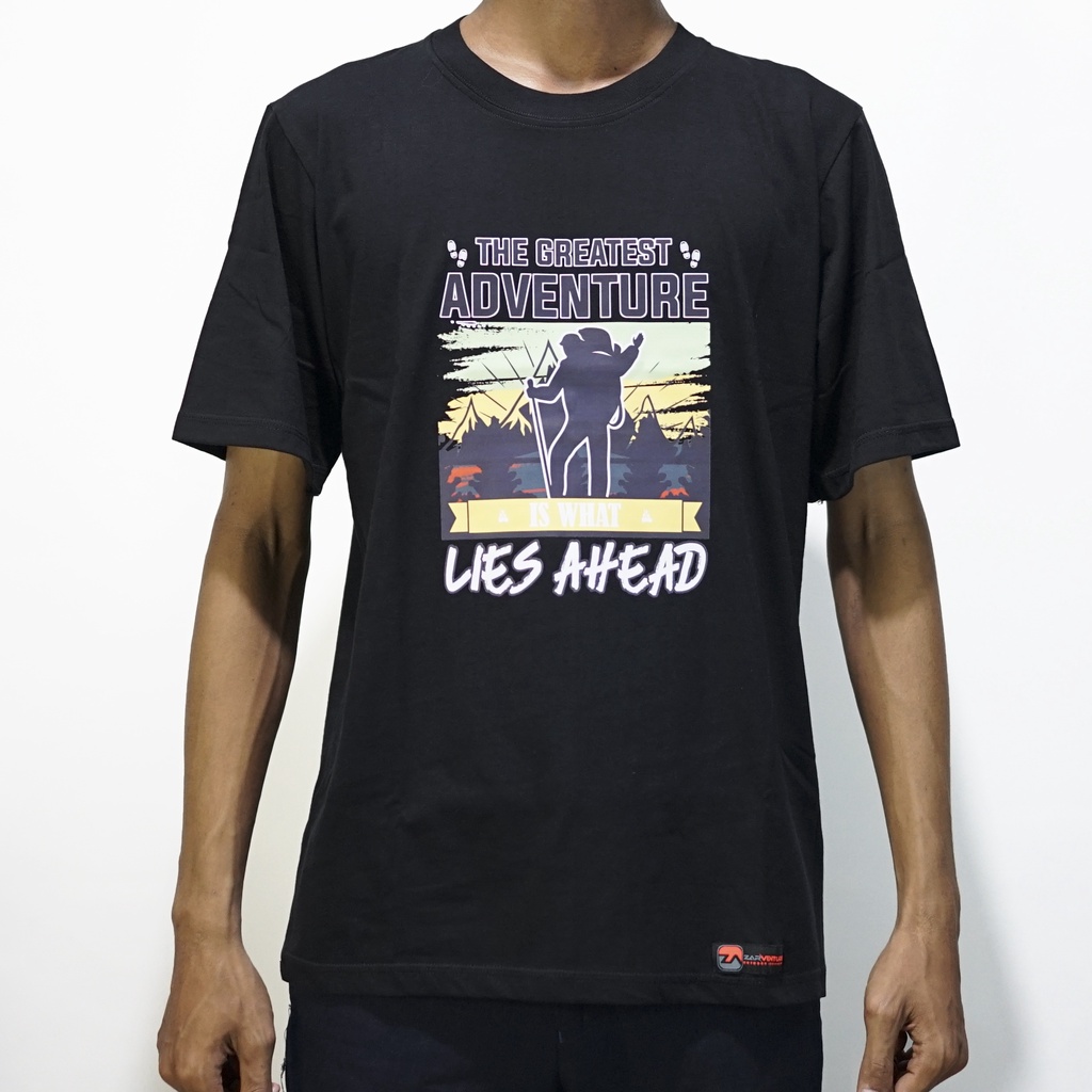 kaos tshirt tema adventure hiking zarventure 1006