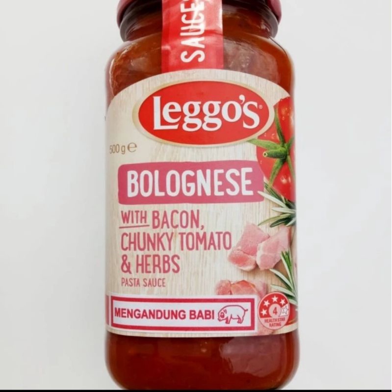 

Leggos Leggo's Bolognese Bacon Pasta Sauce