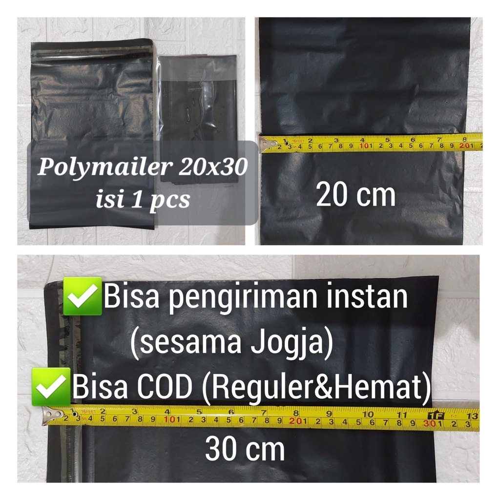 

[1 PCS] PLASTIK POLYMAILER 20X30 DOFF ISI 1 PCS
