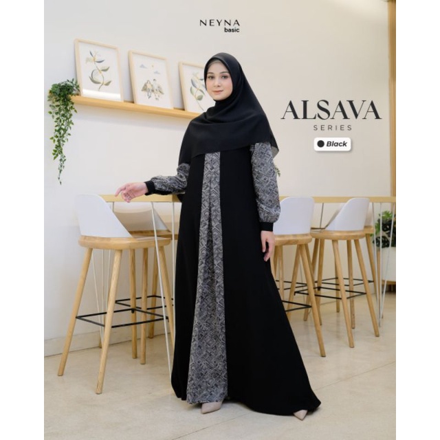 Gamis Best Seller ALSAVA SERIES BY NEYNA BASIC