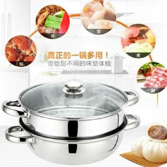 Panci Steamer 28cm HA 1084 Sinda