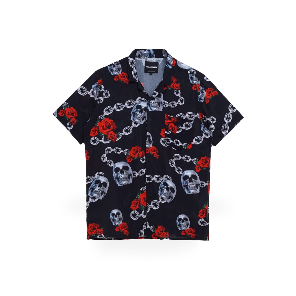KEMEJA FRIDAY KILLER | CHAIN SKULL