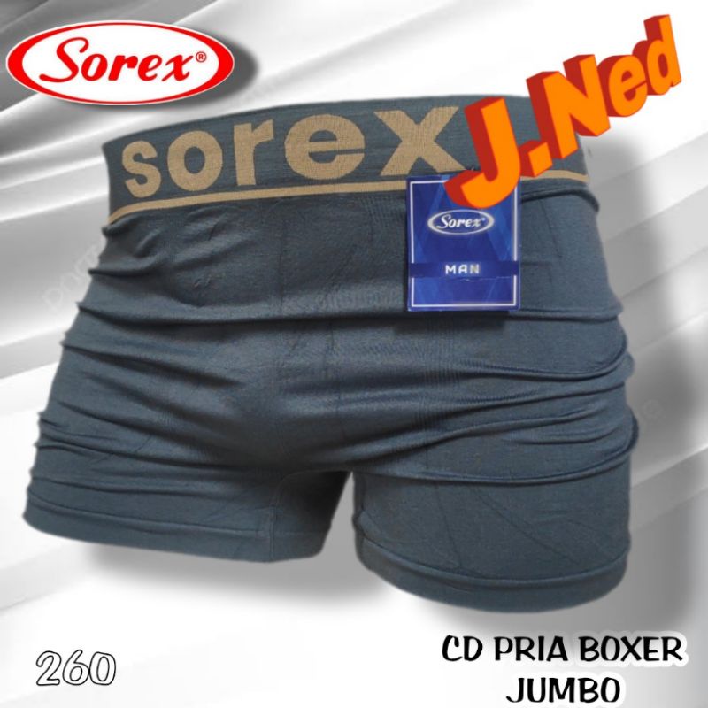 J260D CELANA DALAM BOXER PRIA JUMBO SOREX