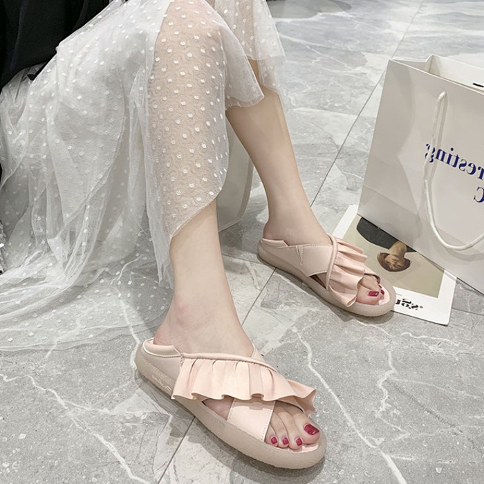 [✅BISA COD] 8559 X TASSEL SANDALS (REAL PICTURE)
