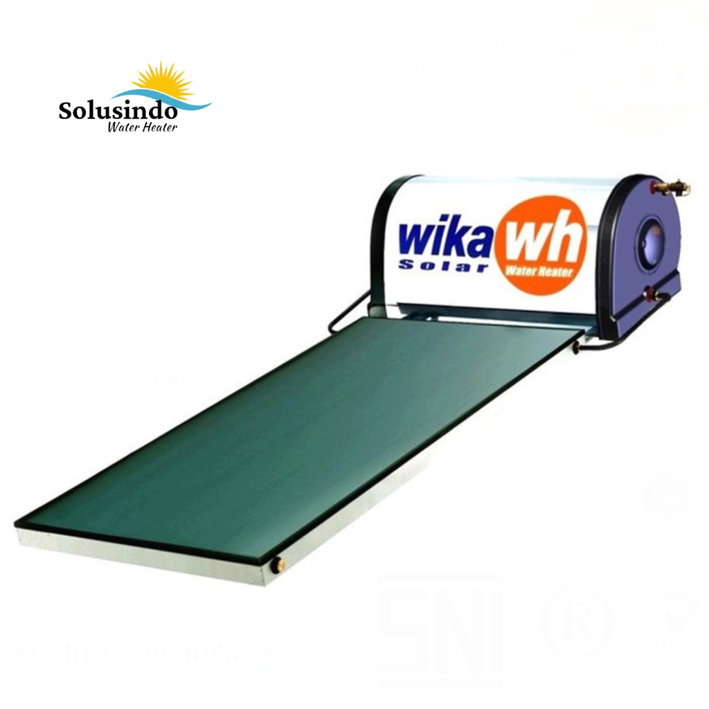 Wika Solar Water Heater SR150L1 | Pemanas Tenaga Surya | Gratis Biaya Pemasangan di Genteng