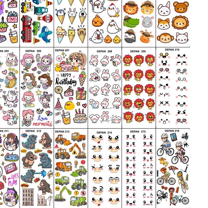 

Terbaru | HJ6 | Edible Stamp / Sticker Makanan 199 - 216