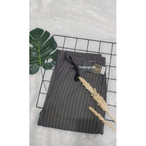 Celana Panjang Wanita Kotak Kotak Neron - Celana Panjang Salur Wanita - Celana Tartan Wanita Import