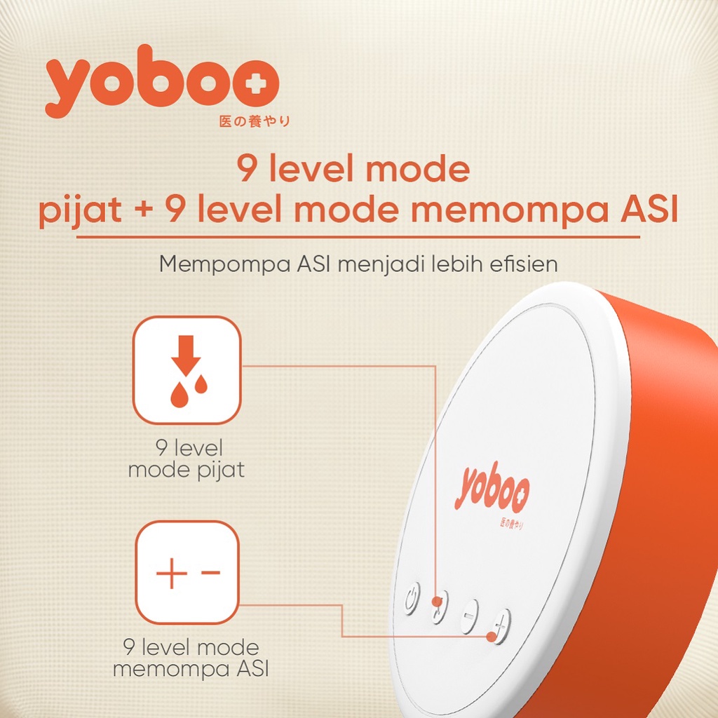 [BabyFriendly] Yoboo Double Electric Breast Pump / Pompa ASI Ganda Elektrik YB-0024