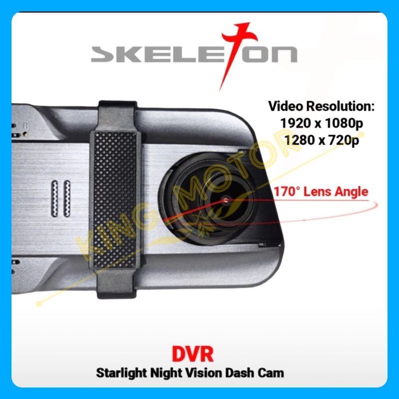 DVR Dash Camera / Kamera Spion Recorder Skeleton SKT-DV600R