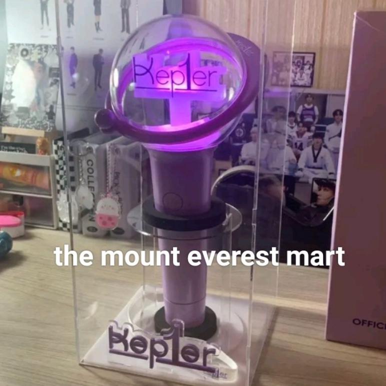 PRODUK- ACRYLIC SHOWCASE - BOX STANDING LIGHTSTICK K-POP UNTUK KEP1ER | DISPLAY LIGHT STICK | PAJANG