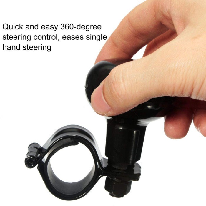 Steering Wheel Knob Spinner Universal Fit Power Ball Control Handle