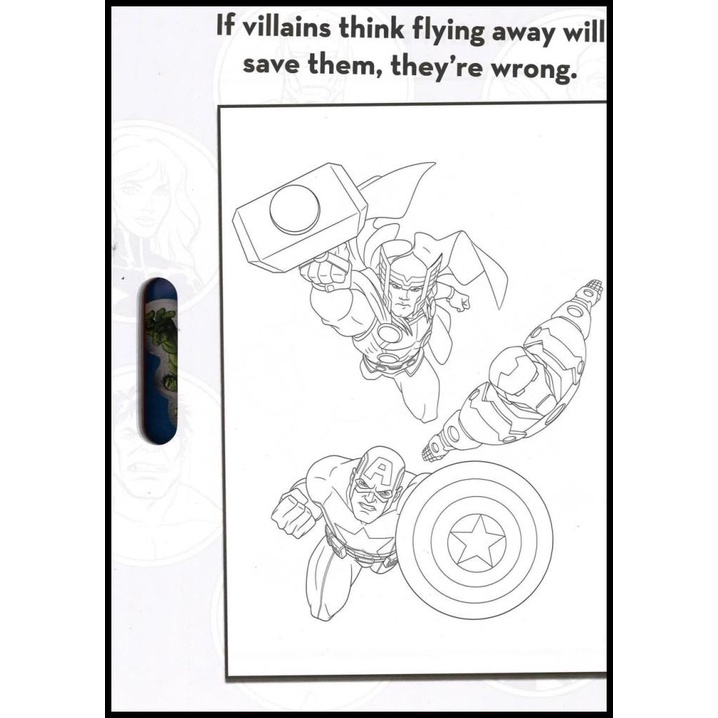 

Marvel Avengers Assemble: Colouring Pad Buku Mewarnai Anak