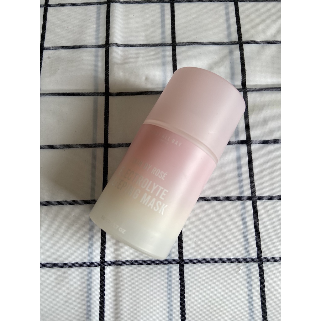 Rose All Day Electrolyte Sleeping Mask