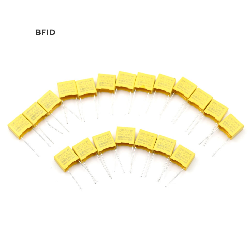 [BFID] 20pcs 0.1UF X2 104 100NF 275V 10mm Regulasi DIP Polipropilena Film Kapasitor [ID]