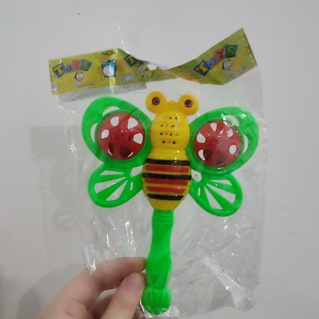 [C3] Mainan Bayi Kerincingan GAJAH / BEBEK / KELINCI / KUPU KUPU / LEBAH Lucu - Krincingan Rattle Elephant / Duck / Rabbit / Butterfly / Bee SNI